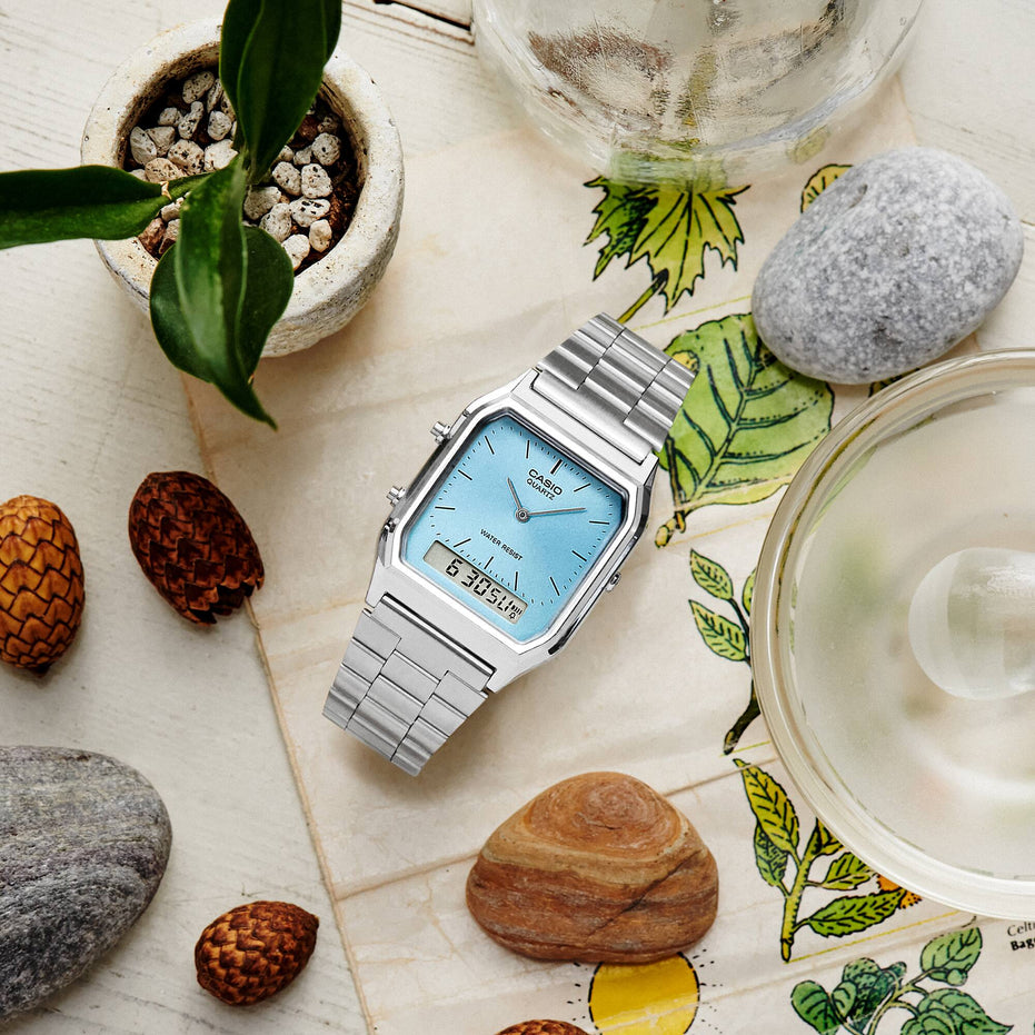 Casio AQ-230A-2A1MQY Edgy Collection Blue