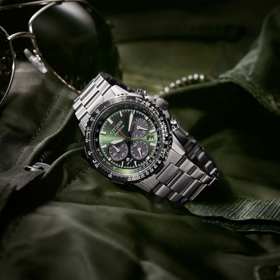 Citizen CA4664-60W Promaster Navihawk Chronograph
