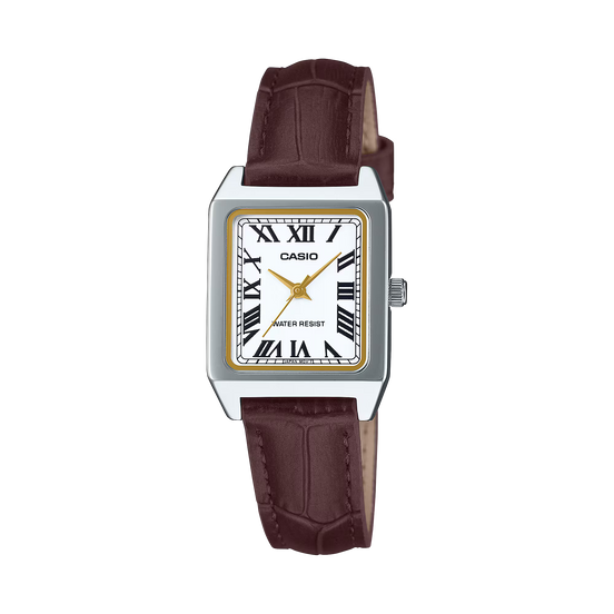 Casio LTP-B150L-7B2EF Tank White Leather