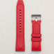 Black Rubber Dive Watch Strap