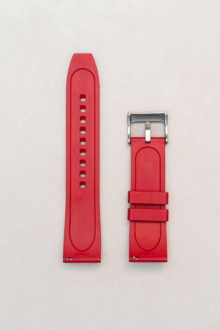 Black Rubber Dive Watch Strap