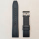 Black Rubber Dive Watch Strap
