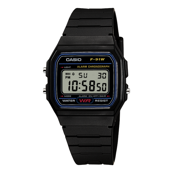 Casio F-91W-1YEG | Eddie's Watch From Stranger Things